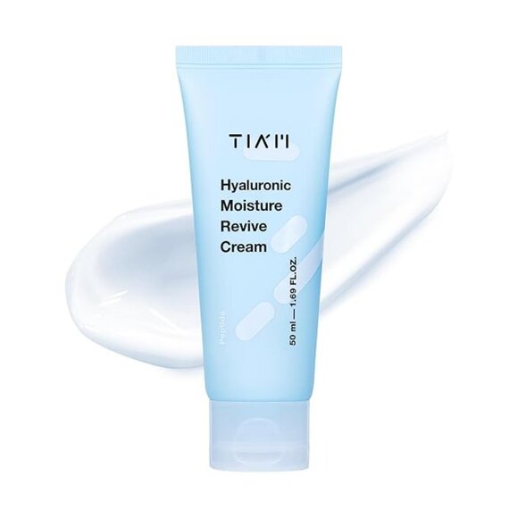 TIAM Hyaluronic Moisture Revive Cream 50ml Korean Skin Care Cosmetics Korea - Picture 1 of 7